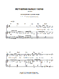 Mothering Sunday Song von Alison Hedger (Download) 
