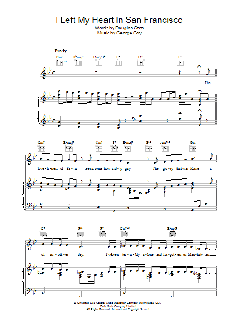 I Left My Heart In San Francisco von Tony Bennett (Download) 