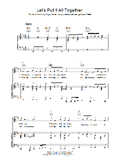 Let's Put It All Together von George David Weiss (Download) 