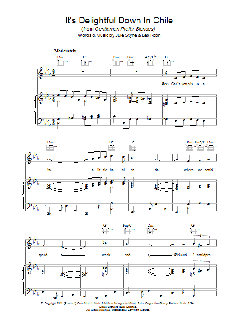 It's Delightful Down In Chile von Jule Styne (Download) 