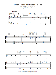 When I Take My Sugar To Tea von Sammy Fain (Download) 