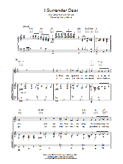 I Surrender, Dear von Harry Barris (Download) 