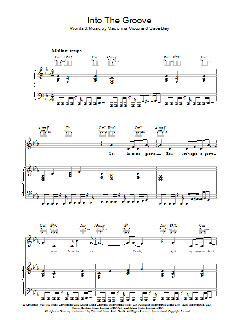 Into The Groove von Madonna (Download) 