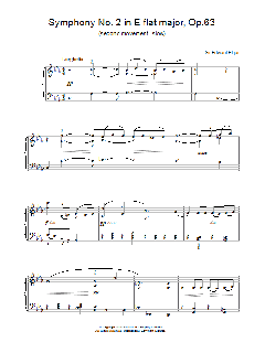 Symphony No.2 In E Flat Major, Op.63 von Robert L. May (Download) 