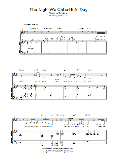 The Night We Called It A Day von Diana Krall (Download) 