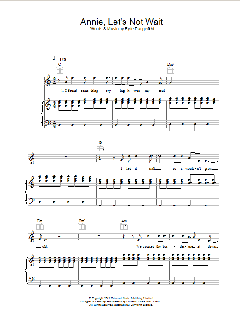 Annie, Let's Not Wait von Guillemots (Download) 