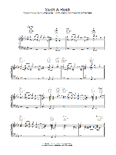 Such A Rush von Coldplay (Download) 