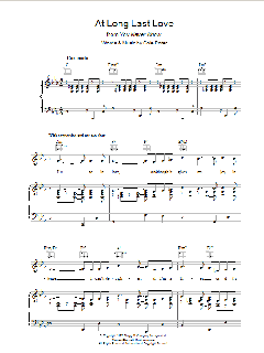 At Long Last Love von Cole Porter (Download) 