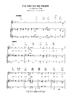 I've Still Got My Health von Paul Simon (Download) 