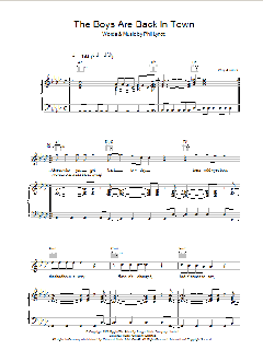 The Boys Are Back In Town von Thin Lizzy (Download) 