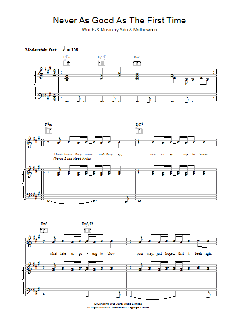 Never As Good As The First Time von Sade (Download) 