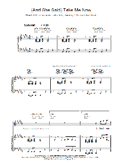 (And She Said) Take Me Now von Justin Timberlake (Download) 