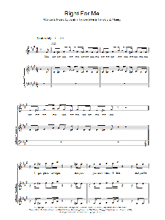 Right For Me von Justin Timberlake (Download) 