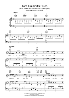Tom Traubert's Blues (Four Sheets To The Wind In Copenhagen) von Louise Dumont Farrenc (Download) 