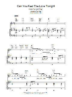 Can You Feel The Love Tonight von Elton John (Download) 