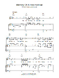 Memory Of A Free Festival von Georg Friedrich Händel (Download) 