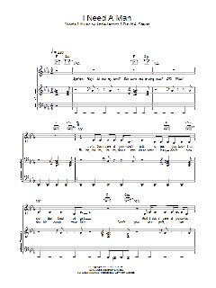 I Need A Man von Eurythmics (Download) 