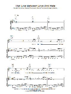 Thin Line Between Love And Hate von Annie Lennox (Download) 