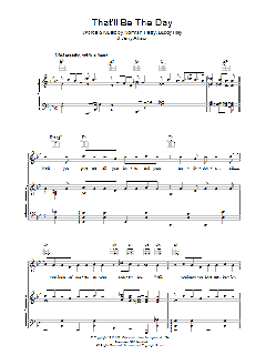 That'll Be The Day von Buddy Holly (Download) 