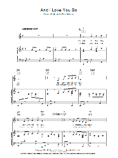 And I Love You So von Jerome Kern (Download) 