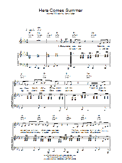 Here Comes Summer von Billie Holiday (Download) 