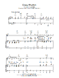 Crazy Rhythm von Irving Caesar (Download) 