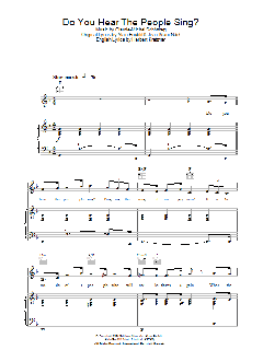 Do You Hear The People Sing? von Alain Boublil (Download) 