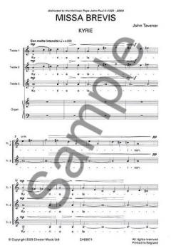 Missa Brevis (Treble Voices) 