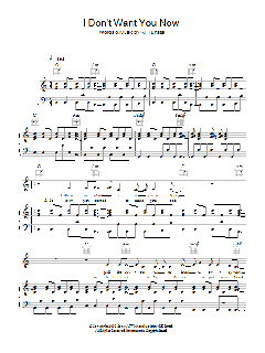 I Don't Want You Now von Ira Gershwin (Download) 