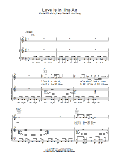 Love Is In The Air von Danny Elfman (Download) 