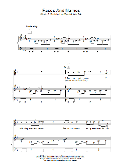 Faces And Names von Lou Reed (Download) 