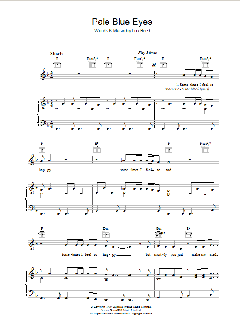 Pale Blue Eyes von Burton Lane (Download) 