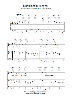 Moonlight In Vermont von Frank Sinatra (Download) 