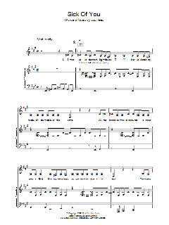 Sick Of You von Frank Loesser (Download) 