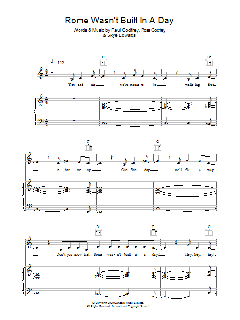 Rome Wasn't Built In A Day von Morcheeba (Download) 