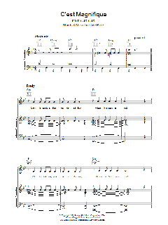 C'est Magnifique von Lionel Bart (Download) 