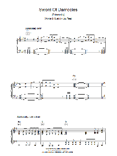 Sword Of Damocles von Lou Reed (Download) 