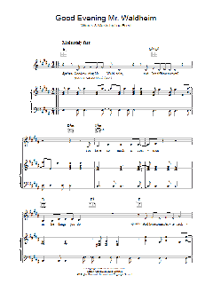 Good Evening Mr. Waldheim von Lou Reed (Download) 