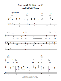 You Can't Be True Dear von Hans Otten (Download) 