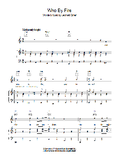 Who By Fire von John Purifoy (Download) 