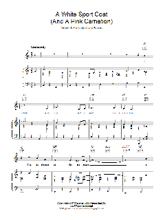 A White Sport Coat (And A Pink Carnation) von Elton John (Download) 