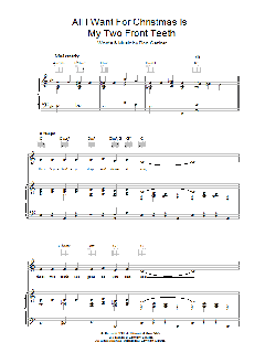 All I Want For Christmas Is My Two Front Teeth von Johann Strauss (Sohn) (Download) 