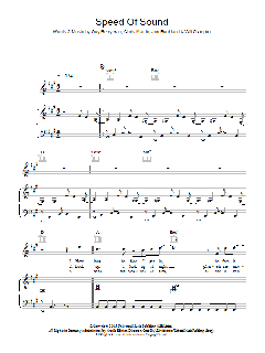 Speed Of Sound von Coldplay (Download) 