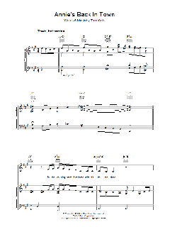 Annie's Back In Town von Elton John (Download) 