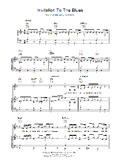 Invitation To The Blues von Amy Beach (Download) 