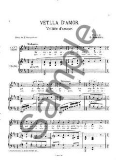 Vetlla D'Amor von Enrique Morera 