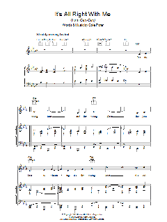It's All Right With Me von Cole Porter (Download) 