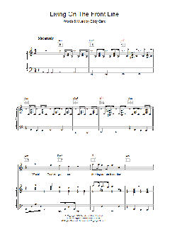 Living On The Front Line von Ludwig van Beethoven (Download) 