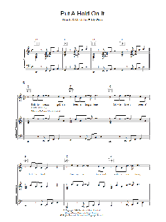 Put A Hold On It von Ludwig van Beethoven (Download) 