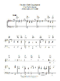 I'm An Old Cowhand von Ludwig van Beethoven (Download) 